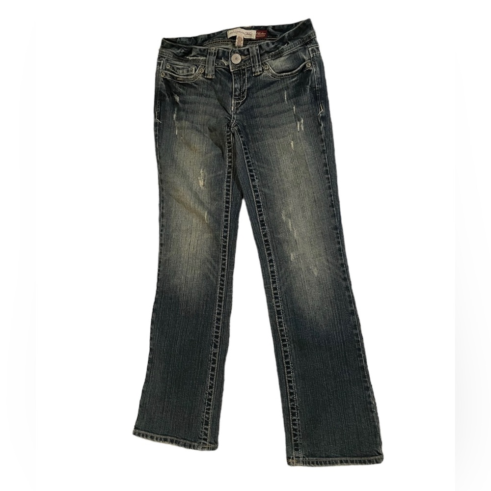 Y2K Late 2000s Aeropostale Medium Wash Low Rise Bootcut